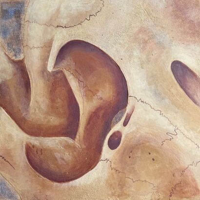 Fiume II - a Paint Artowrk by Lenka Nevrlá